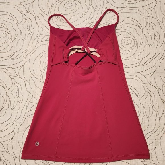 [2] Pink Lululemon Dancing Warrior Tank - Picture 7 of 12